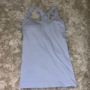COPY - BABY BLUE LULULEMON EBB TO STREET TANK TOP SIZE 2!!!!